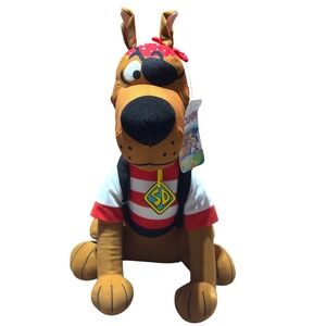Scooby-Doo Pirate Plush 19" Toy Factory WB Stuffed Animal with original Tags